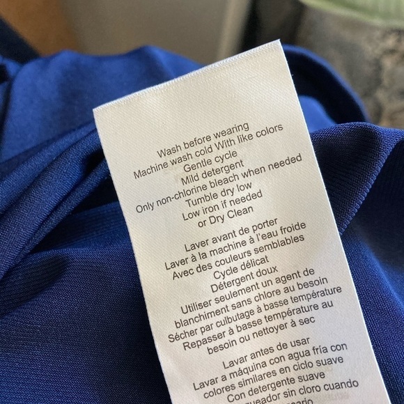 Motherhood Blue Pull Over Side Nursing Top - Picture 8 of 8